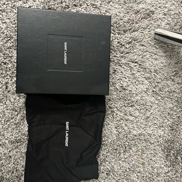 Saint Laurent Sunset Medium Crocodile-Embossed Crossbody Bag - Picture 9 of 16